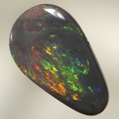 SOLID BLACK OPAL Bright golden multicolour